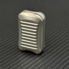 Titanium Alloy Soap EDC Fidget Toy Fashion Metal Infinite Push Fidget Slider 07FC0E-D4 - KOEEK