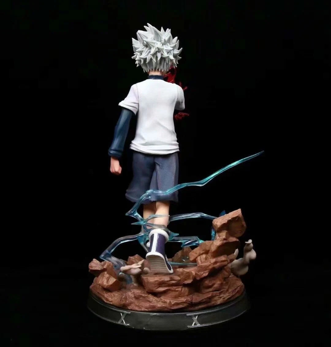 Hunter×Hunter Gon Freecss Killua Zoldyck Statue Anime PVC Figure Model Xmas Gift 07FC0E-D4 - KOEEK