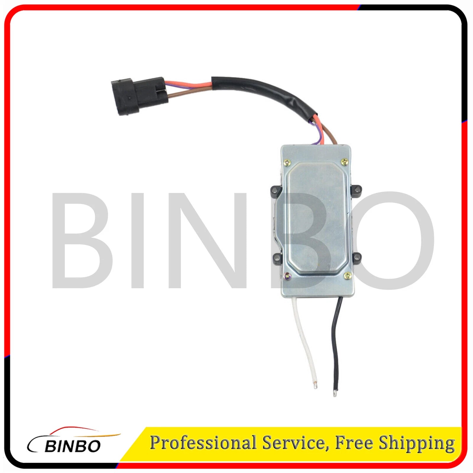 1*Radiator Fan Control Module 7525508 17117561757 for BMW 3Series E46 1137328080 07FC0E-D4 - KOEEK