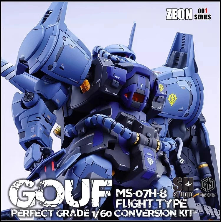SH STUDIO X GMD 1/60 MS-07H-8 Gouf Flight Type Conversion Kit No Figure Gifts 07FC0E-D4 - KOEEK