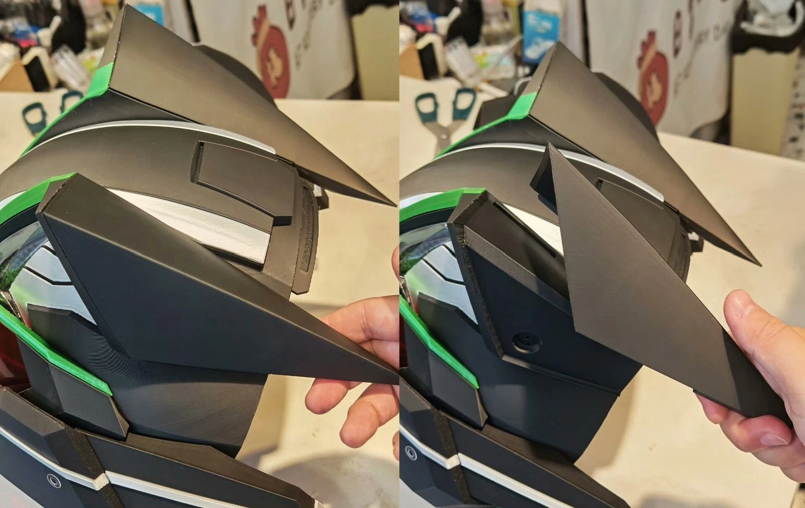 KAMEN RIDER TYCOON 1/1 Wearable Mask Helmet 3D Printing Cosplay Halloween Props 07FC0E-D4 - KOEEK