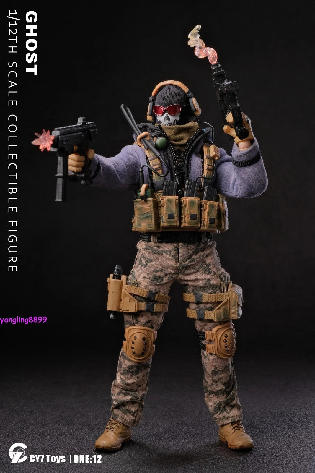 CY7-TOYS ONE:12 The Ghost Soldier Action Figure Collectible Model Toy  Stock! 07FC0E-D4 - KOEEK