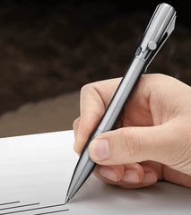EDC Titanium Alloy Pocket Ballpoint Pen Tactical Working Signature Pen 5-Refills 07FC0E-D4 - KOEEK