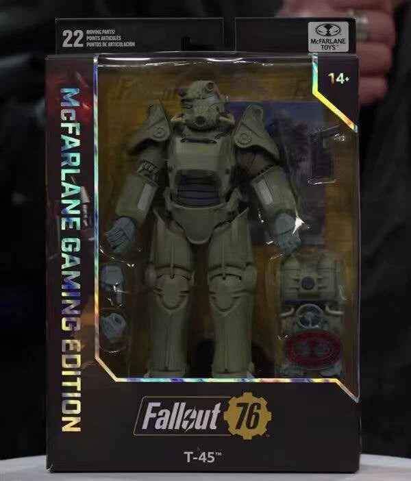 McFarlane Fallout 76 T-45 Military Power Armor 7” Action Figure June Presale 07FC0E-D4 - KOEEK
