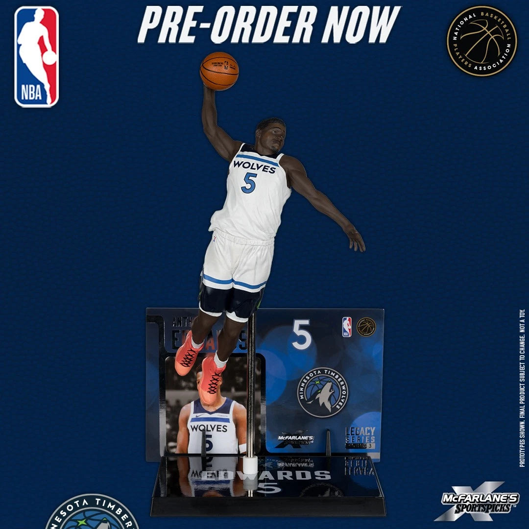 McFarlane Basketball Star 7 Inch Static Statue Estimated Anthony Edwards Presale 07FC0E-D4 - KOEEK