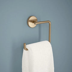 (1 piece) Hand Towel Rack Champagne Copper Bath Towel Rack 07FC0E-D4 - KOEEK