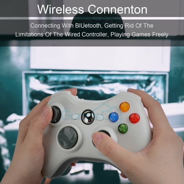 ny 2024 Wireless Game Controller Gamepad for Microsoft XBOX 360 &amp; PC WIN 7 8 10