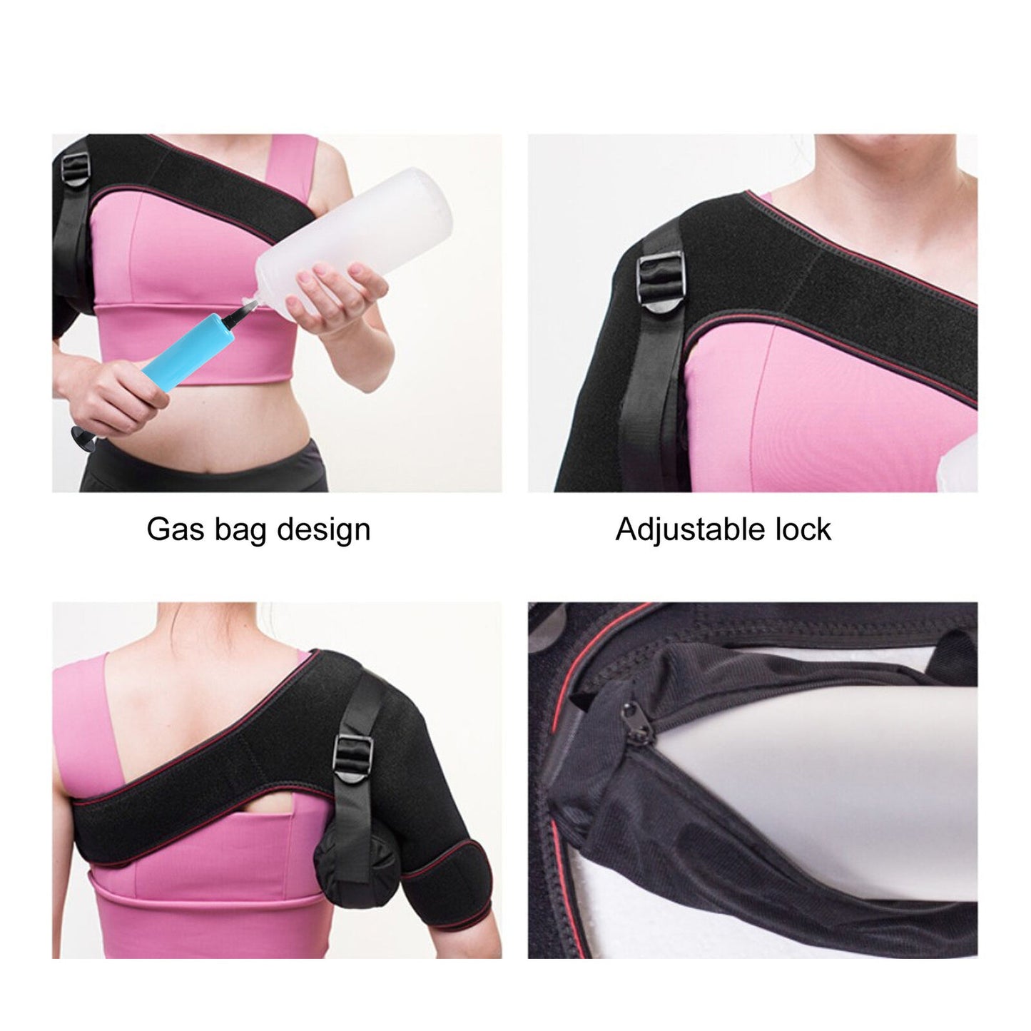 new Shoulder Brace Support Arm Sling Shoulder Stroke Hemiplegia Dislocation Recovery koeek - KOEEK