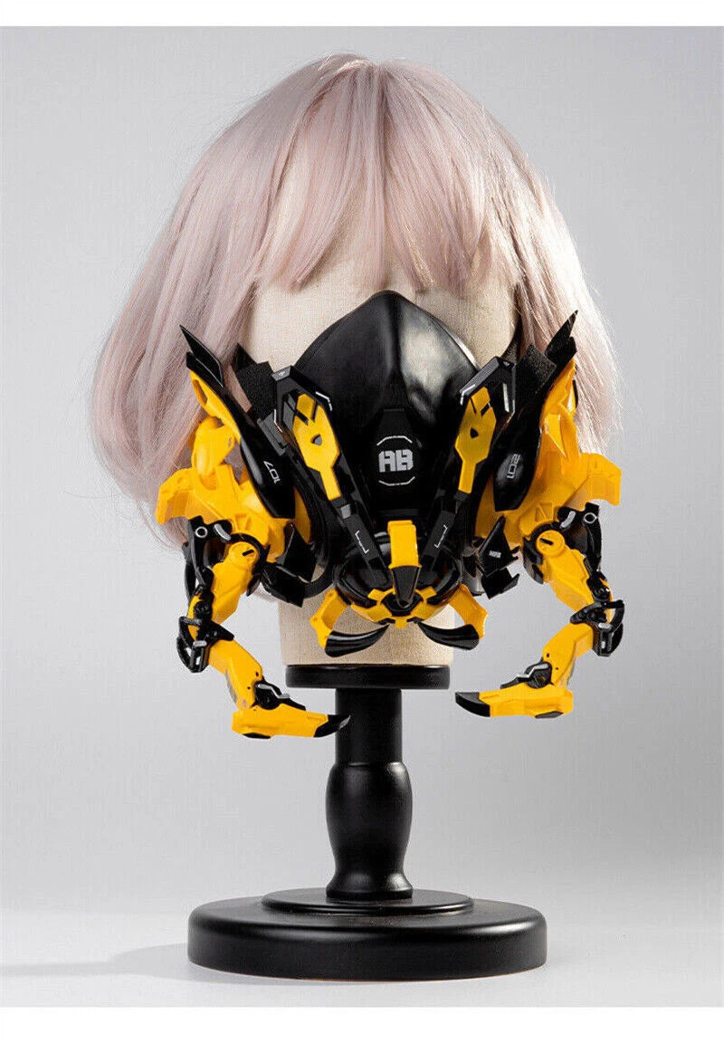 Cosplay Cyberpunk Wasp Resin Mask Cosplay Technology Nightclub Masks Stage Props 07FC0E-D4 - KOEEK