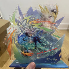 Anime Honkai: Star Rail Firefly Deluxe Acrylic Desktop Stand Figure Collection 07FC0E-D4 - KOEEK