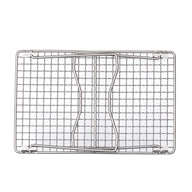 Outdoor Picnic Grill Net Titanium Thickened Camping Picnic BBQ Grill Net 07FC0E-D4 - KOEEK