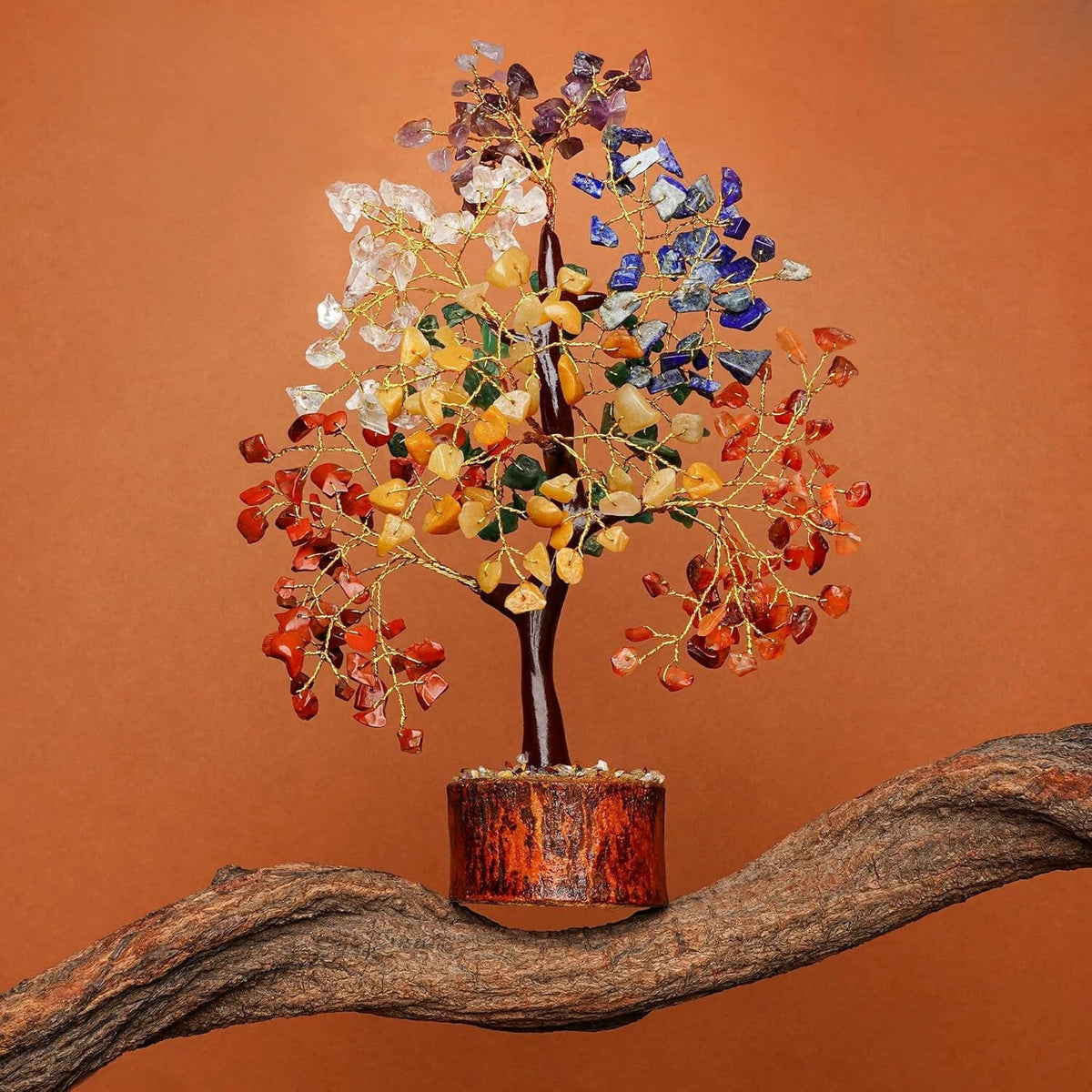 Crystal Tree of Life, handmade bonsai tree  to transmit money and good luck 07FC0E-D4 - KOEEK