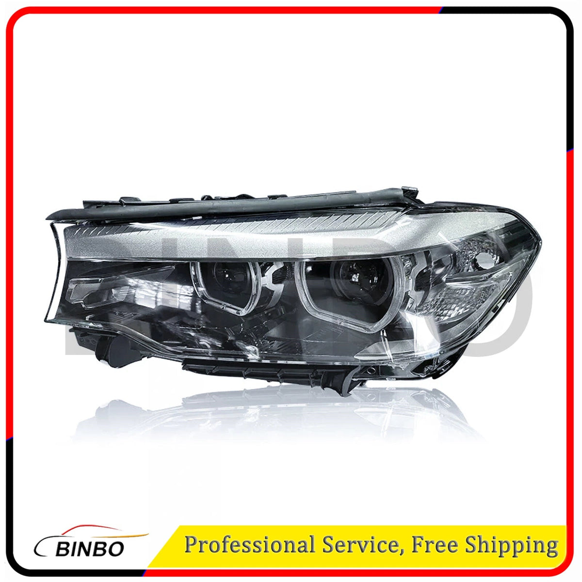 Led Headlight Left for BMW 5 Series G30 G31 F90 63117214951 07FC0E-D4 - KOEEK