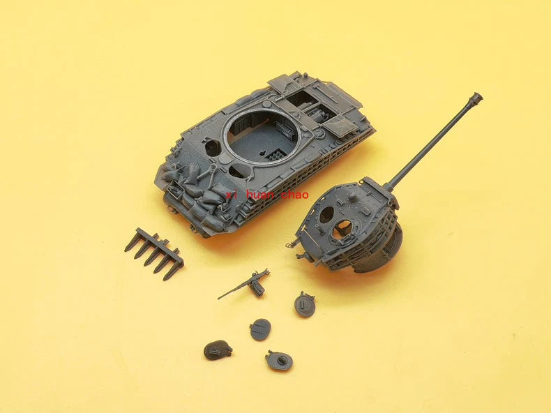 3D Printing 1/72 United States Sherman  M4A3 76(W) HVSS Later model Unpainted 07FC0E-D4 - KOEEK
