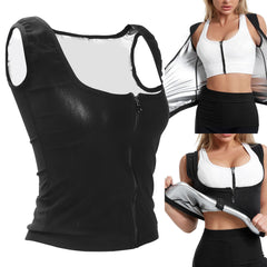 new (4XL/5XL)Sauna Sweat Suit Sauna Vest Helps Exercise The Abdominal Muscles ABE koeek - KOEEK