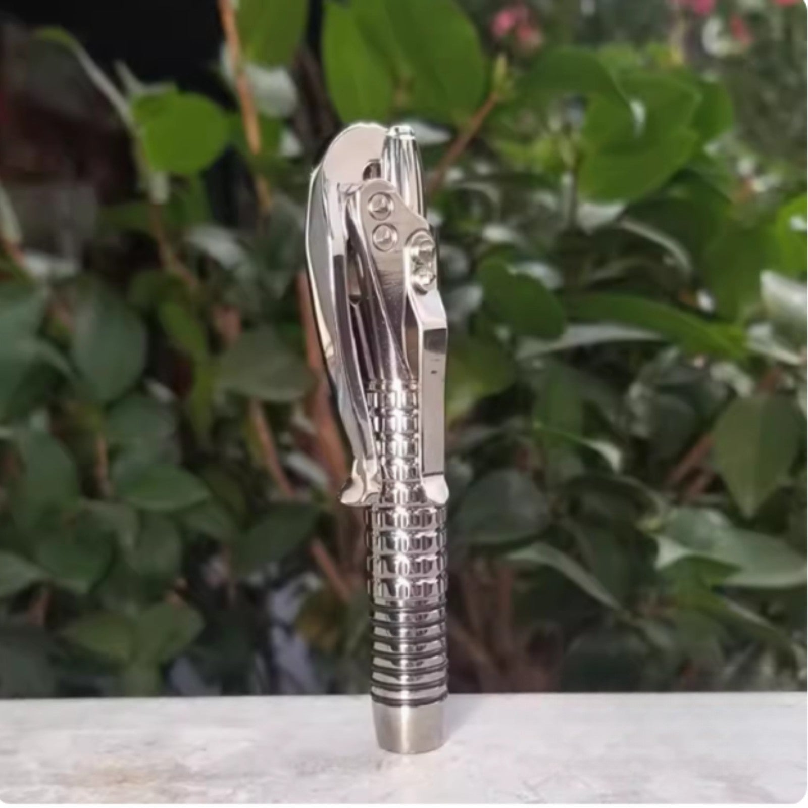 Titanium Alloy Signature Pen Technology Siphon Pen Outdoor Multi-functional Tool 07FC0E-D4 - KOEEK