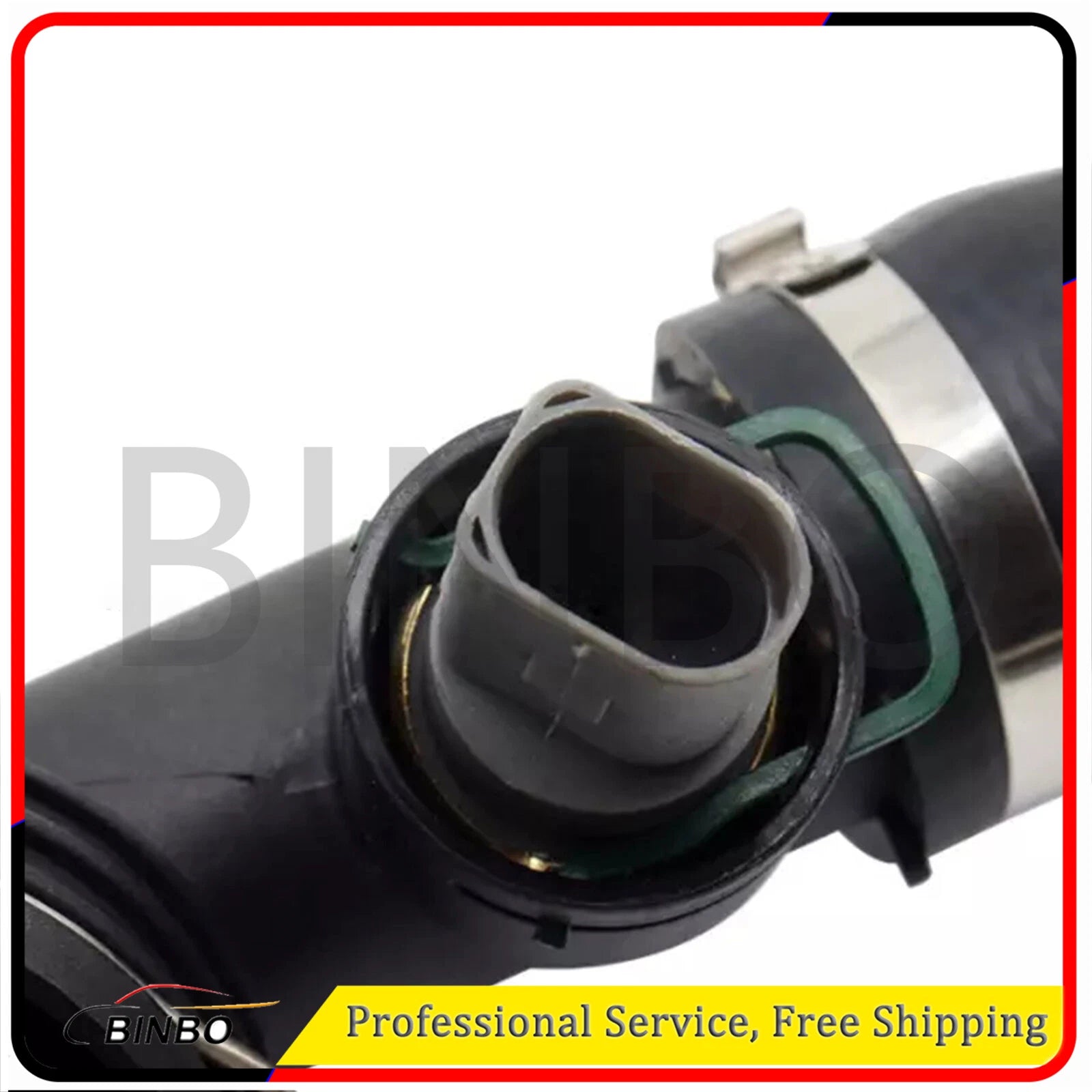 Engine Left Radiator Cooling Hose Pipe for Porsche Panamera 970/3.0T 97010623101 07FC0E-D4 - KOEEK