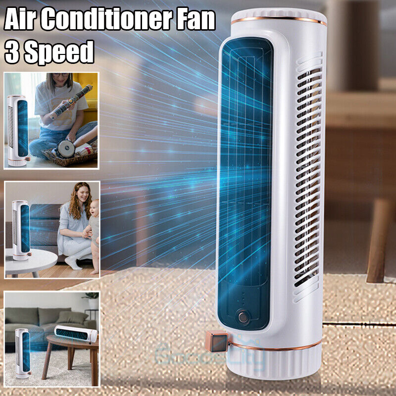 ny 360° Ventilador De Aire Frio Portatil USB genopladelig Aire Acondicionado