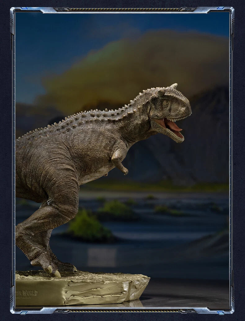 Official Limited 1:20 Carnotaurus Dinosaur Brass Statue Figure Model Collection 07FC0E-D4 - KOEEK
