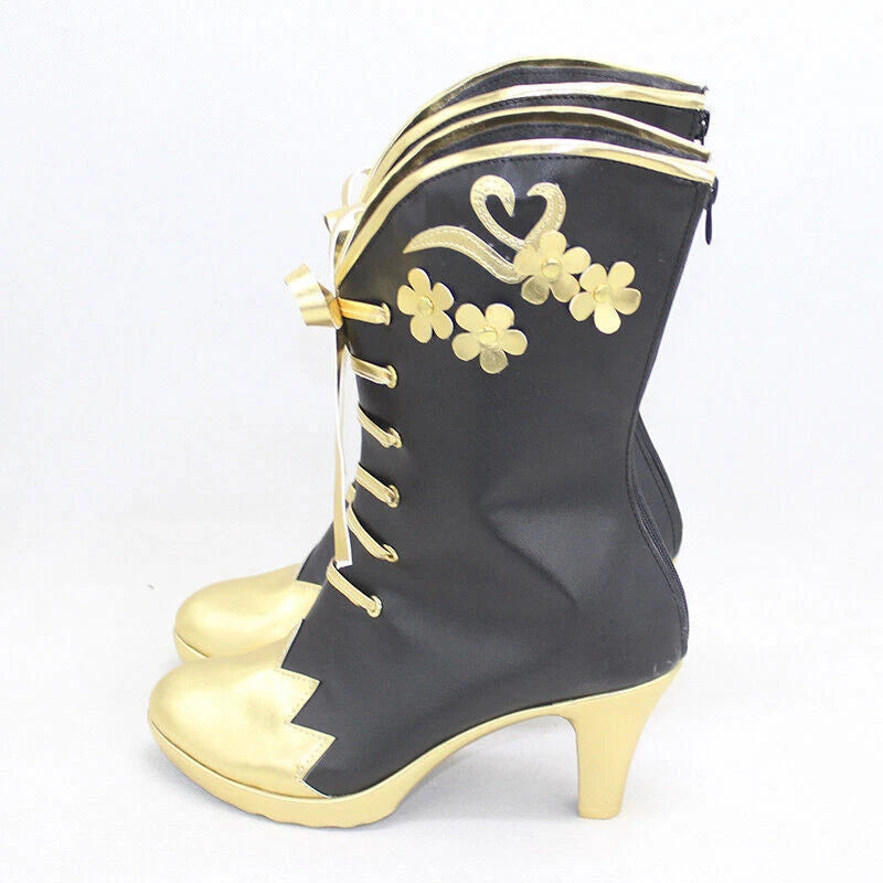 Disney Twisted-Wonderland Cosplay Costume Shoes Vil Schoenheit Snow White Show 07FC0E-D4 - KOEEK