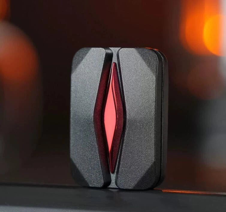 Future Eyes EDC Fidget Slider Zinc Alloy Fidget Toy Unlimited Push Haptic Slider 07FC0E-D4 - KOEEK