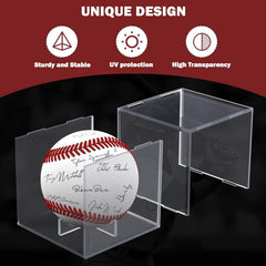 new Leffis Baseball Display Case, Holder 1P Clear LEFFIS - KOEEK