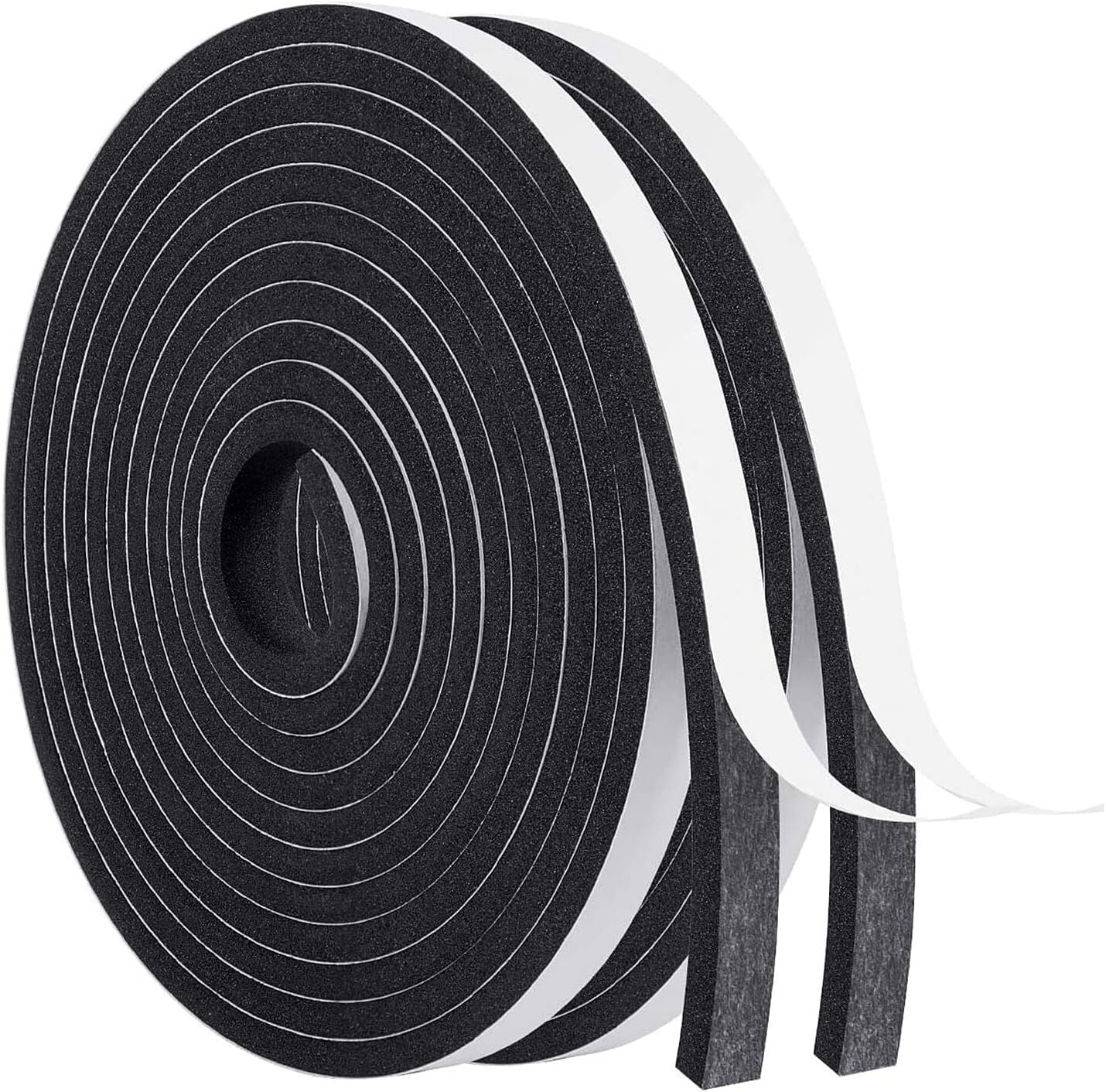new MAGZO Weather Stripping Door Seal, Inch Wide 1/2in * 1/4in * 26FT, Black MAGZO - KOEEK