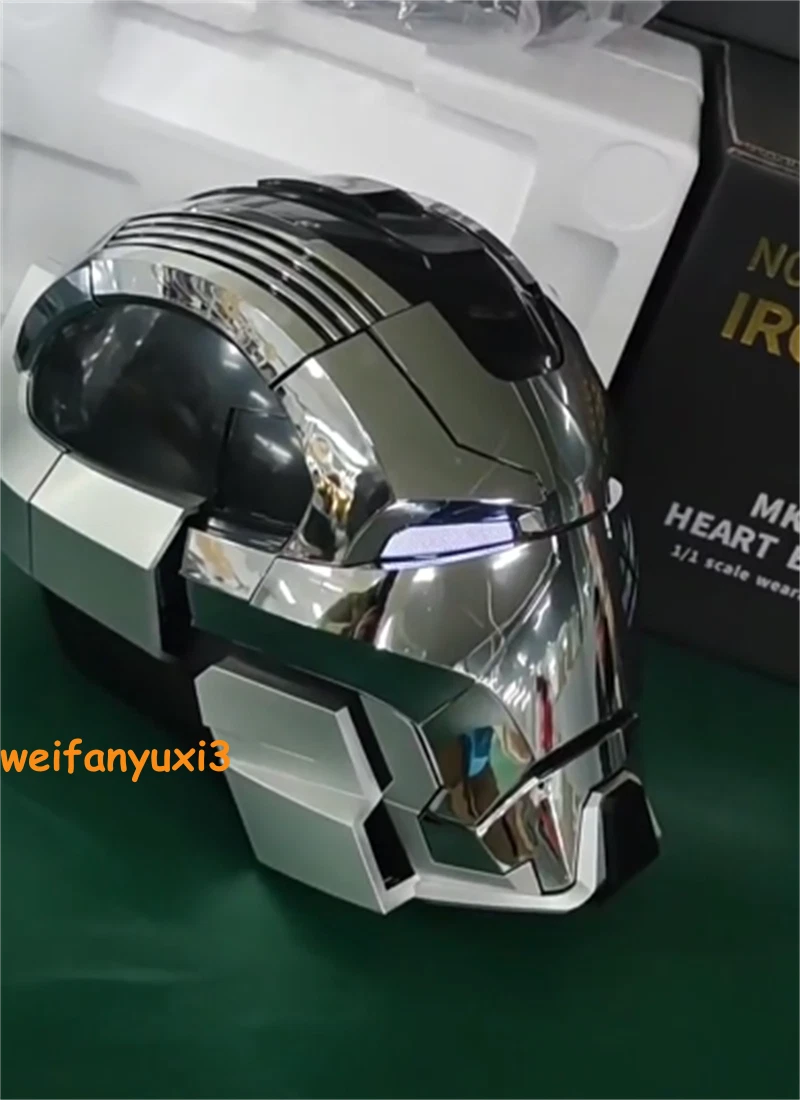 Iron Man Helmet MK17 1/1 Wearable Helmet English Voice-controlled Mask Transform 07FC0E-D4 - KOEEK