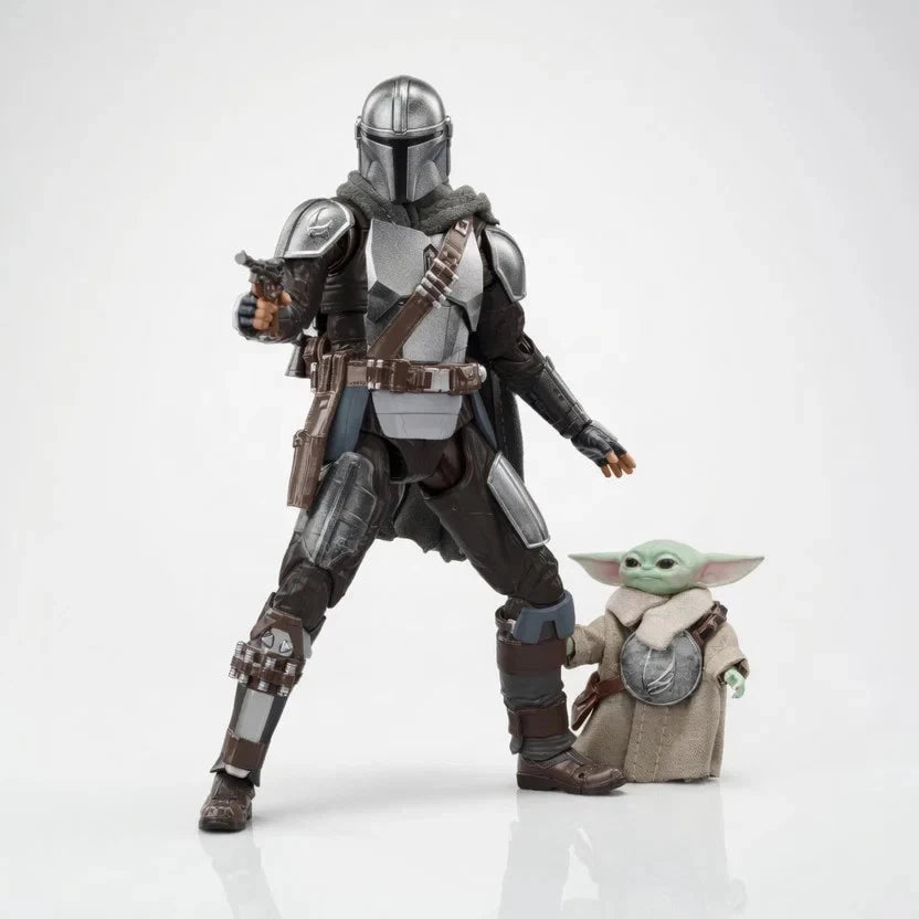 ZD Toys Star Wars The Mandalorian & Grogu 1/10 Scale 7" Action Figure Set ZD_TOYS - KOEEK