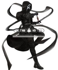 Cosplay The Ghost Face Cosplay Halloween Costume Set Cos Devil Face Outfit Gift 07FC0E-D4 - KOEEK