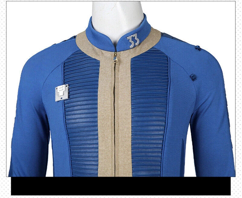 2024 Fallout Season1 Blue Cosplay Outfit Jumpsuit Uniform Costume Suit 5389 07FC0E-D4 - KOEEK