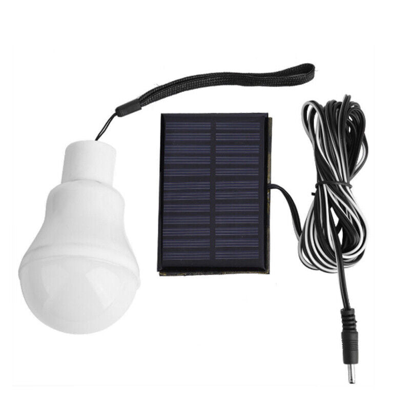 nye 2-10 Bombillas Solares genopladelige LED Focos Con Panel De Solar Luz Para Exterior