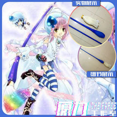 Anime Shugo Chara Hinamori Amu Miki Cosplay Props Amulet Spade Brush Weapon Prop 07FC0E-D4 - KOEEK