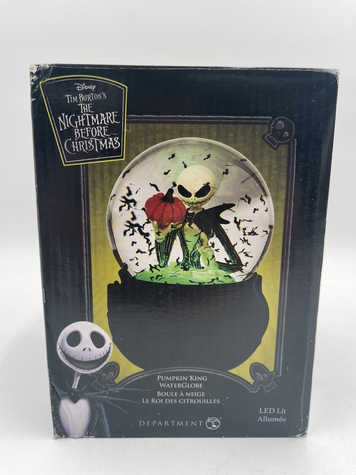 The Nightmare Before Christmas Jack Skellington Light Up Water Ball () 07FC0E-D4 - KOEEK