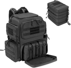new DSLEAF Tactical Pistol Backpack with 3 Cases for 6 Handguns, Gun... DSLEAF - KOEEK