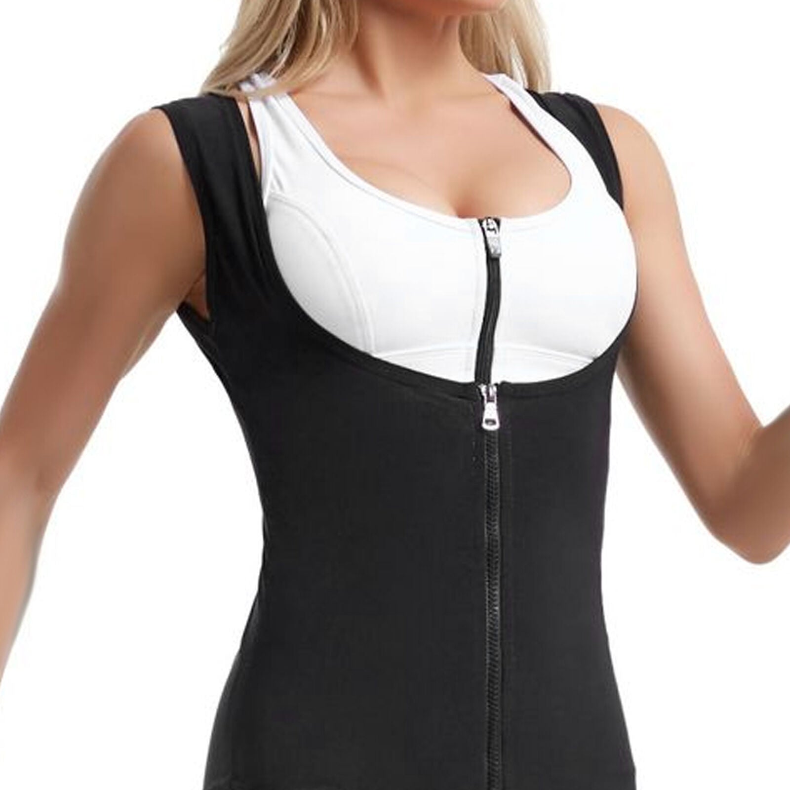 new (4XL/5XL)Sauna Sweat Suit Sauna Vest Helps Exercise The Abdominal Muscles ABE koeek - KOEEK