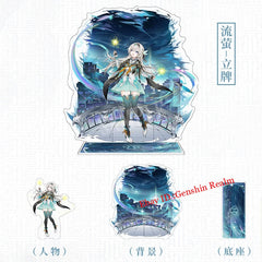 Anime Honkai: Star Rail Firefly Acrylic Desktop Stand Figure Collection Decor 07FC0E-D4 - KOEEK