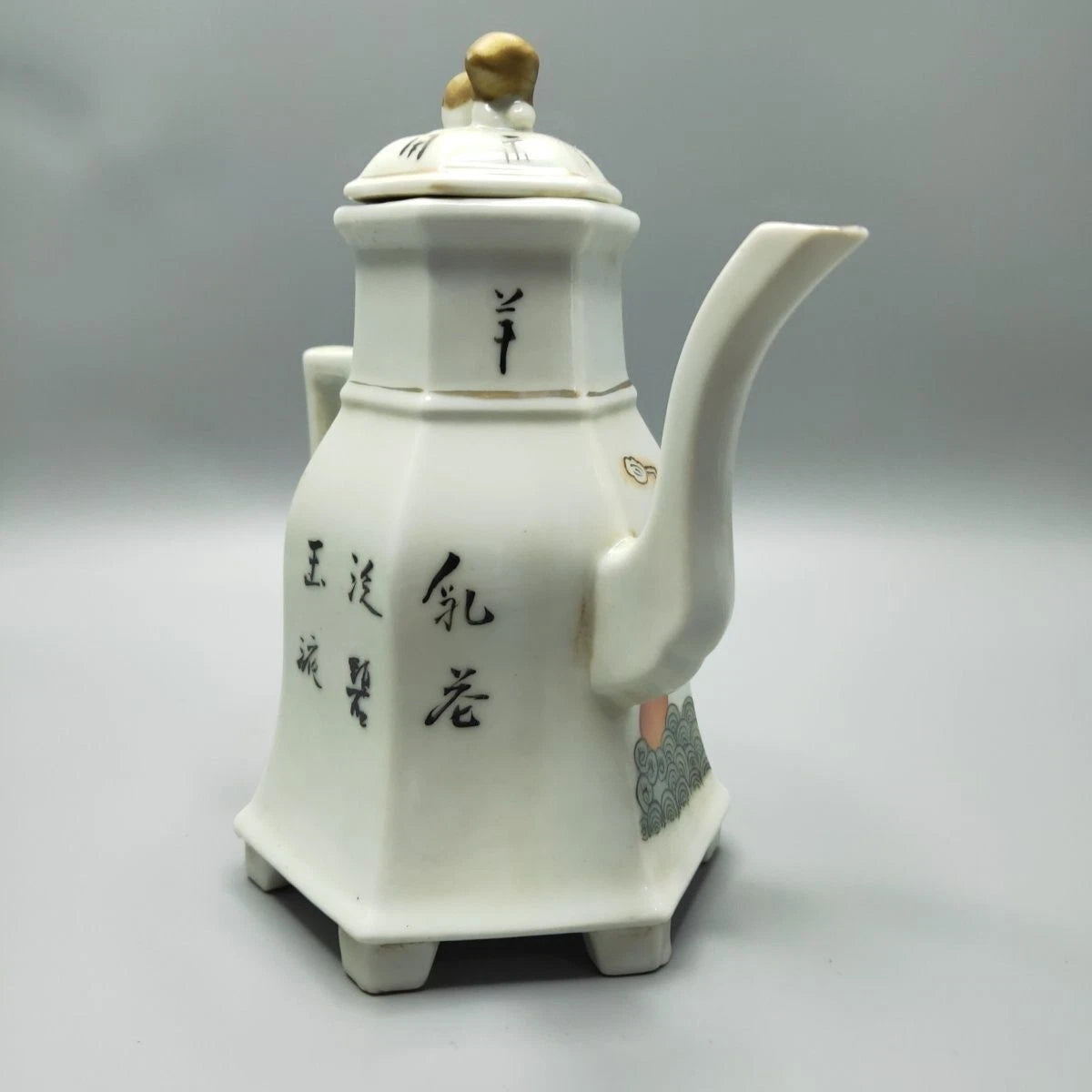 Antique Ming and Qing Anime Kiln Old Porcelain Collection Qing Dynasty Pastel 07FC0E-D4 - KOEEK