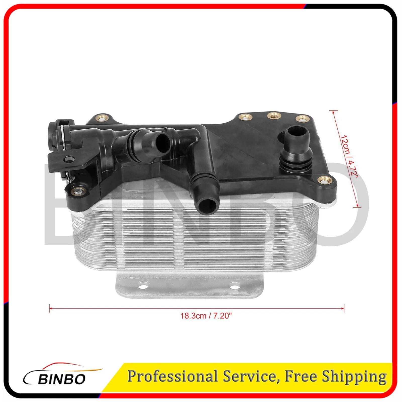 17217638582 Transmission Oil Cooler Fits For BMW F07 F10 F11 F18 520I 523I 528I 07FC0E-D4 - KOEEK