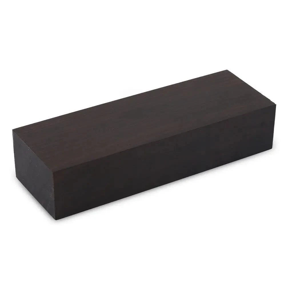 African Blackwood Ebony Wood Material Knife Handle Scales Blanks 120x40x25mm 1Pc 07FC0E-D4 - KOEEK