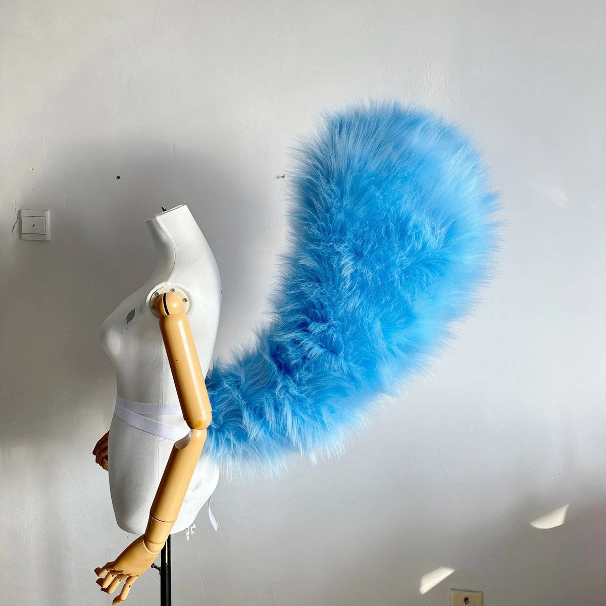Chiikawa Momonga Little Flying Mouse Cosplay Tail Props Costume Accessories 70cm 07FC0E-D4 - KOEEK