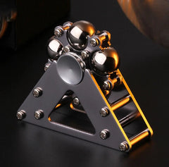 Stainless Steel Hand Twisting Spinning Top Gyro Gyroscope Spinner Top Toys 07FC0E-D4 - KOEEK