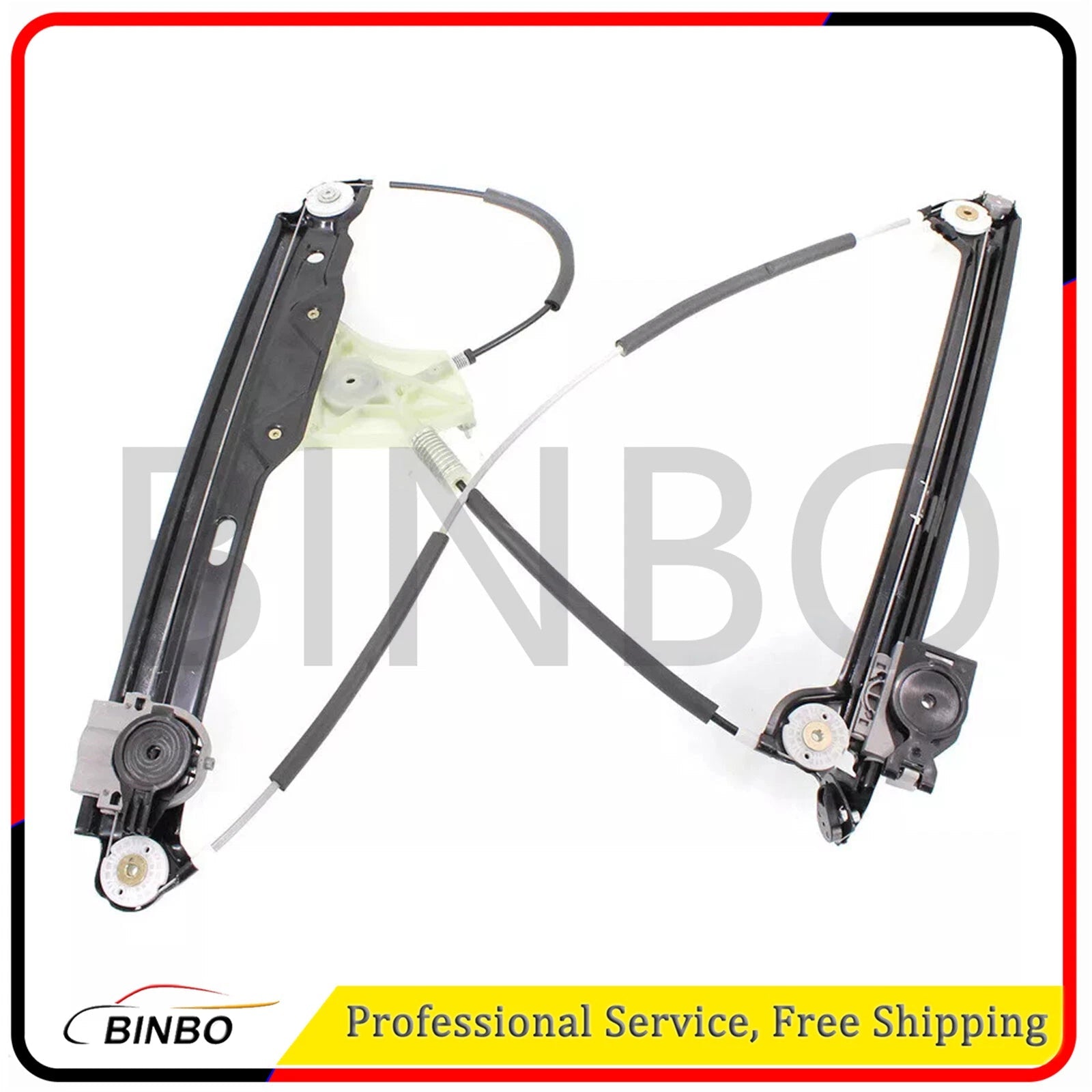 Front Left Power Window Regulator For BMW 550i GT xDrive 51337197919 2010-2017 07FC0E-D4 - KOEEK