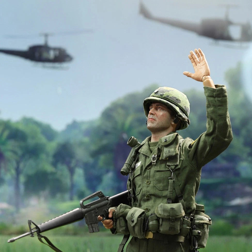 DID V80174 Vietnam War US Army Cavalry Division Lt. Col. Moore 1/6 Action Figure DID - KOEEK