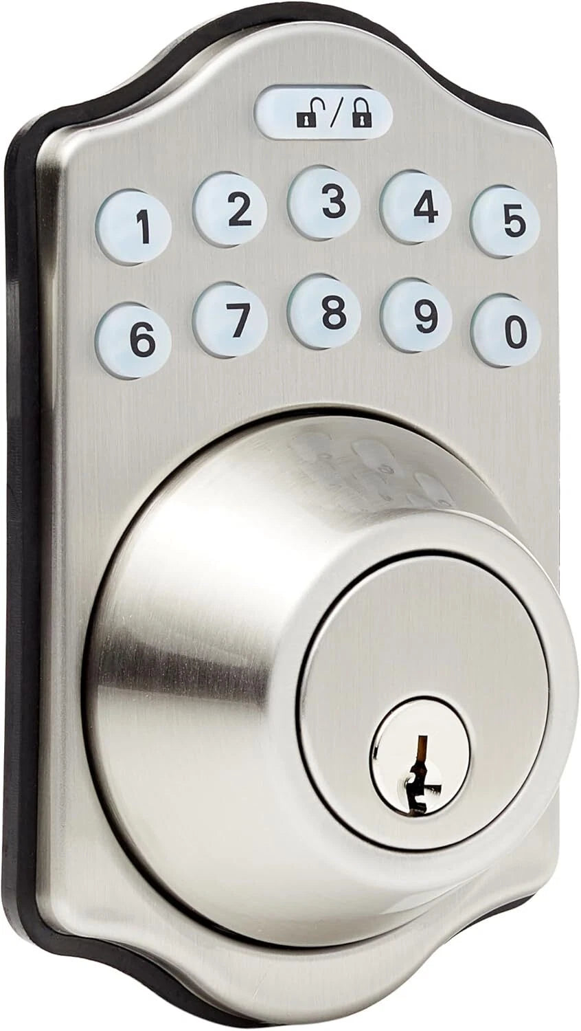 Electronic keypad door locks w/touch control keyless entry w/key entry option 07FC0E-D4 - KOEEK