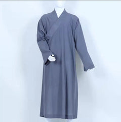 Shaolin Monk Clergy Robe Uniform Buddhist Meditation Kung fu Tai chi Suit Summer 07FC0E-D4 - KOEEK