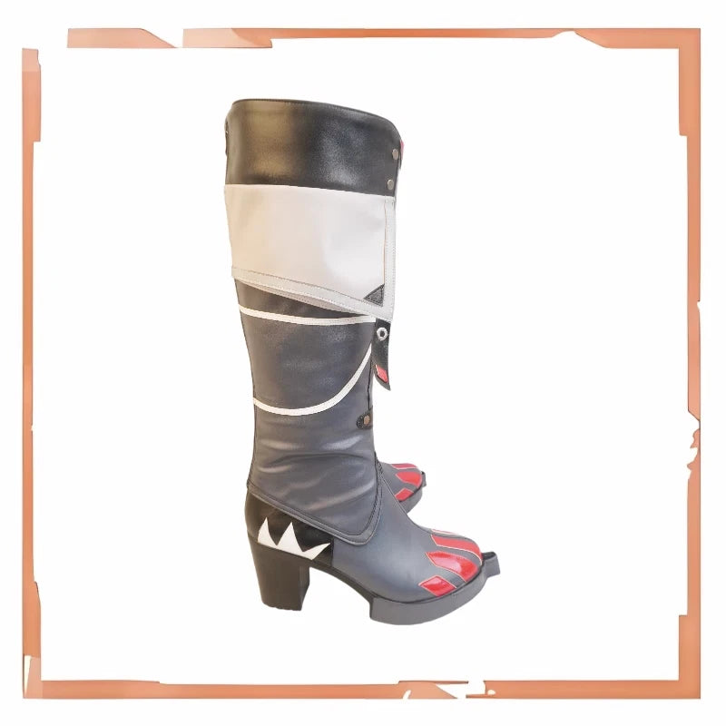 Zenless Zone Zero Anime Jane Doe Women Cosplay Boot Shoes Prop Gift Halloween 07FC0E-D4 - KOEEK