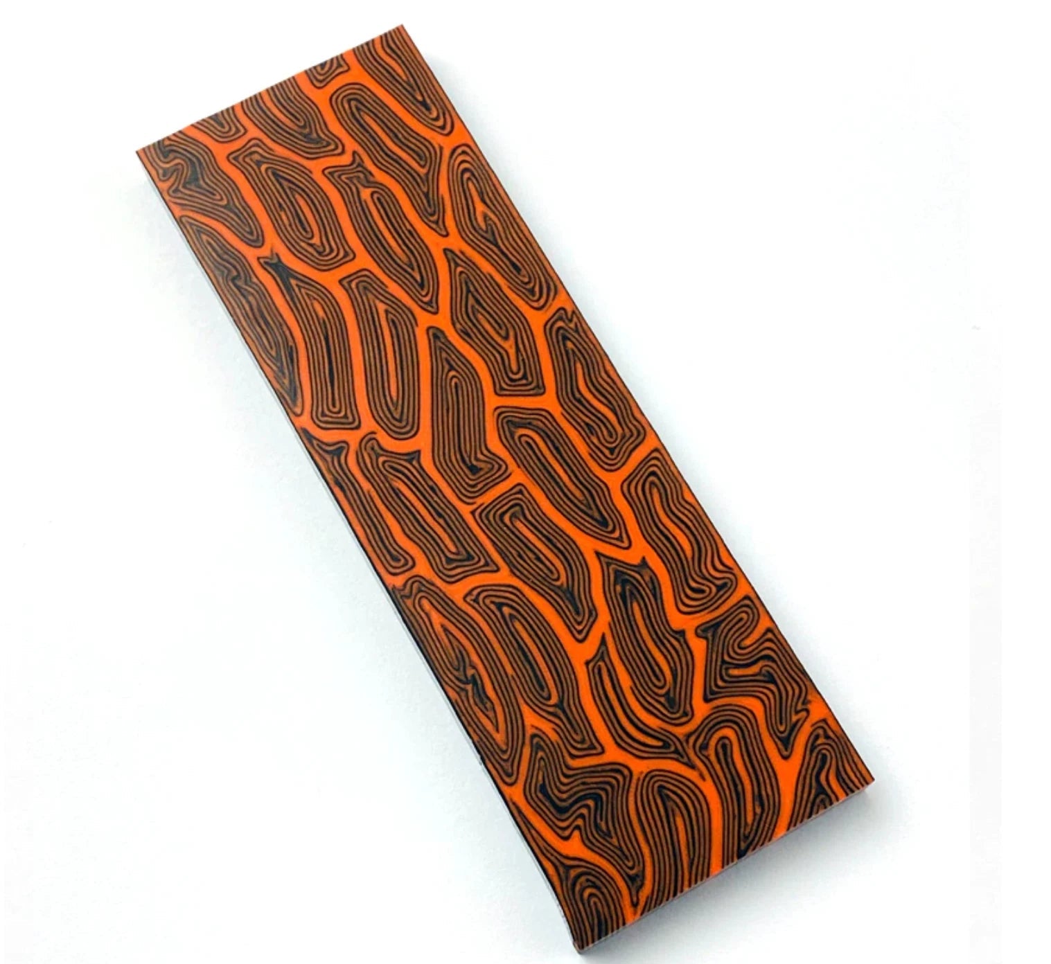 2pcs G10 Knife Handle Material Blanks Scales Composite Damascus Pattern DIY EDC 07FC0E-D4 - KOEEK