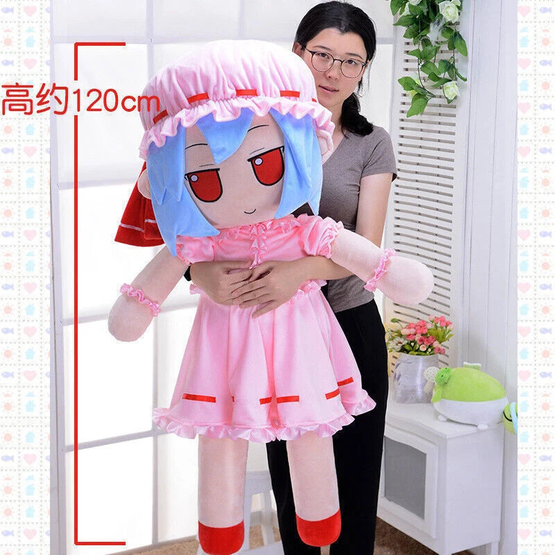 Touhou Project Fumo Fumo Remilia Scarlet Plush Doll Toy Body Pillow Gift 120cm 07FC0E-D4 - KOEEK