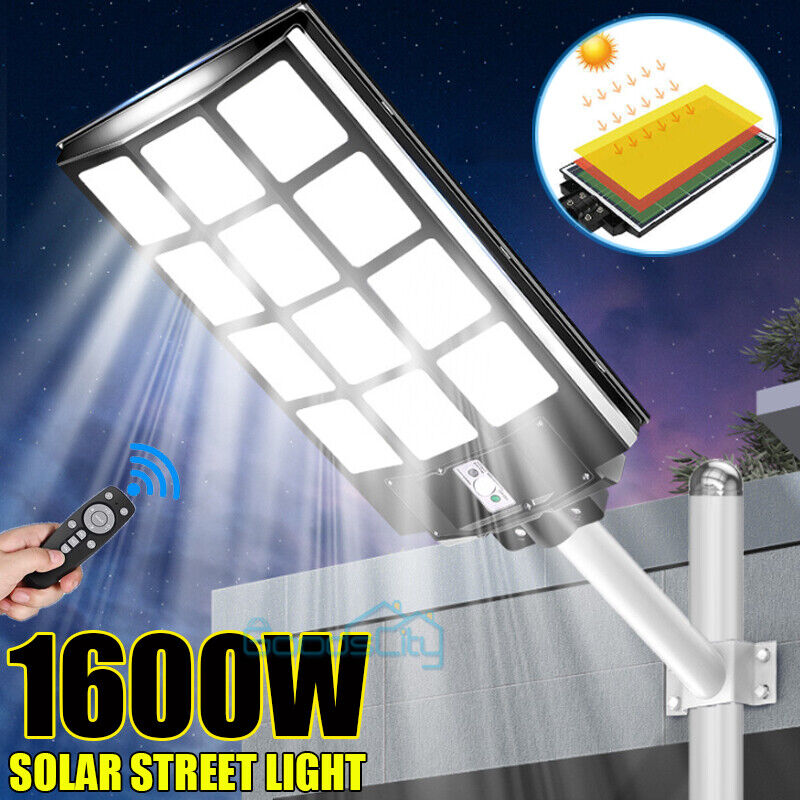 ny Luz Lamparas 1152LED Luces Solares Eksteriør Para Patio Con Sensor De Movimiento